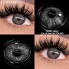 FUNSACHY 1 Pair Coloron Contacts Lens Yearly Use Natural Black Korean Brown Eyes Contact Pupils Cosmetics Fashion Softlen Yearly