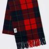 RECLOW OMBRE Two-tone Check Muffler RED