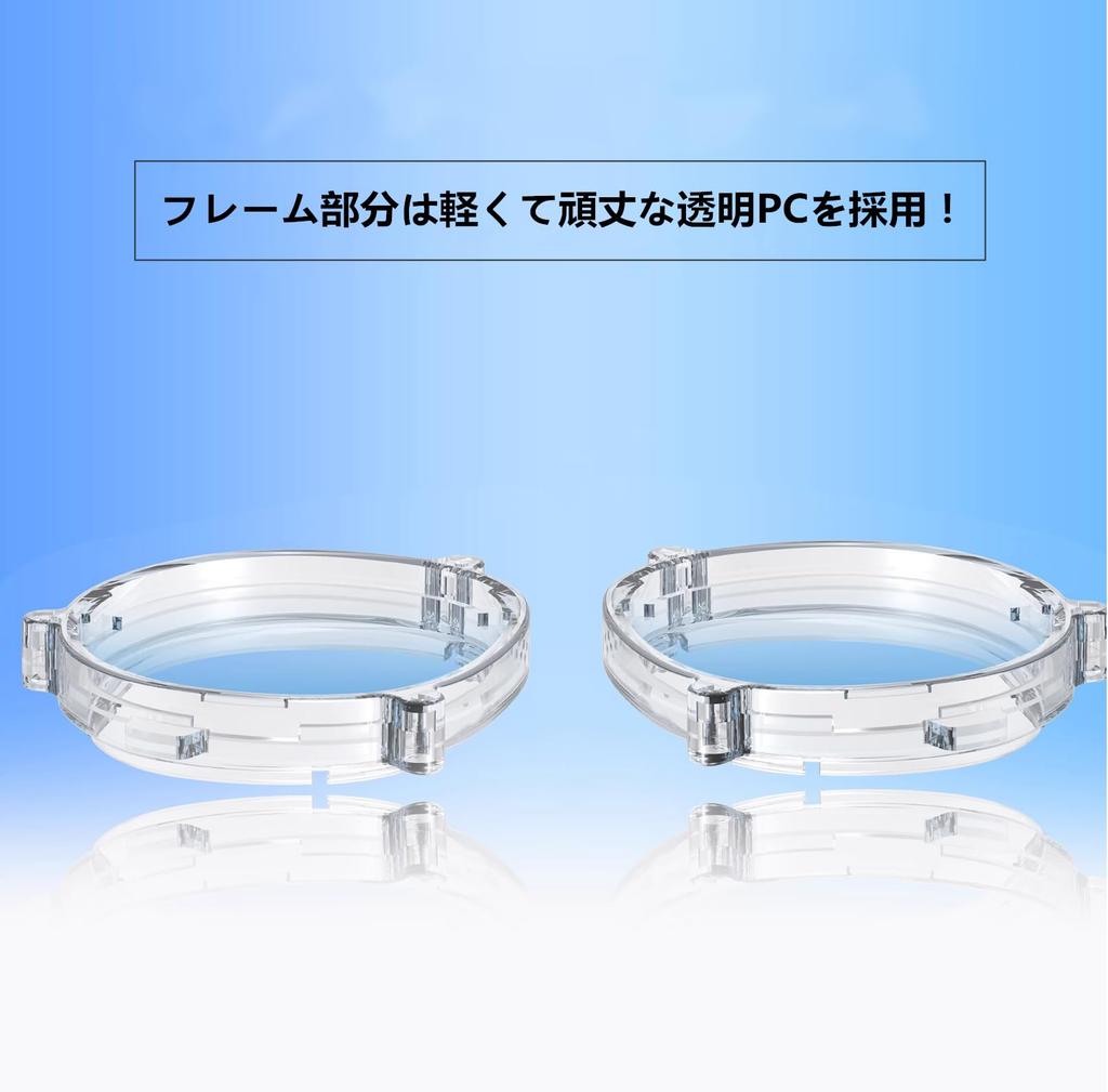 SHEAWA for Meta Quest 3 Myopia Left and Accessories Lens, -5.5, Right, Lightweight, Compatible,