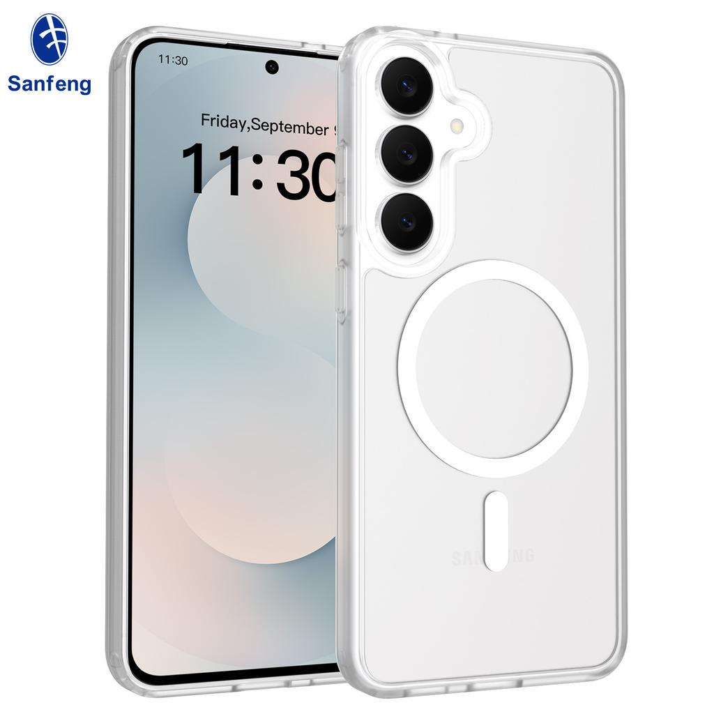 Amazon Applicable Samsung Galaxy S26FE Mobile Phone Case Anti-drop Matte S25 Magnetic Case Spot Wholesale