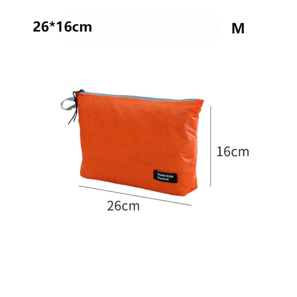 Multifunctional Clothing Packaging Bag Silicone-coated Travel Cosmetics Organizer Bag