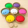 Giant 25cm Soft Squishy Bun Stress Relief Toy Slow Rising Squeeze Sensory Toy for Adults Kids Desk Decoration
