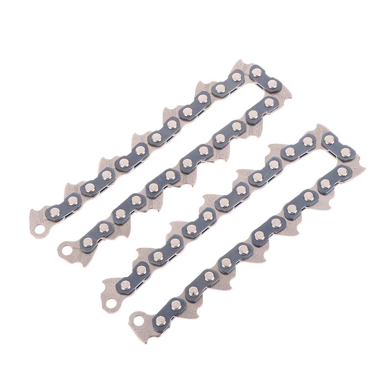 2Pcs Chain Type Grass Cutter Chain Blade For Wood Cutting Woodworking Accessories Gasoline Grass Trimmer Head Chain