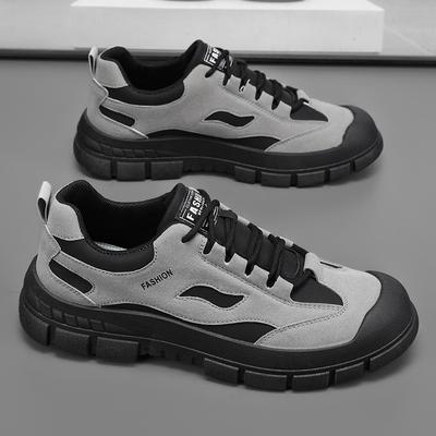 Scarpe da uomo primavera nuove traspiranti cantiere lavoro antiscivolo e resistenti all'usura scarpe da alpinismo uomo sport e tempo libero assicurazione sul lavoro