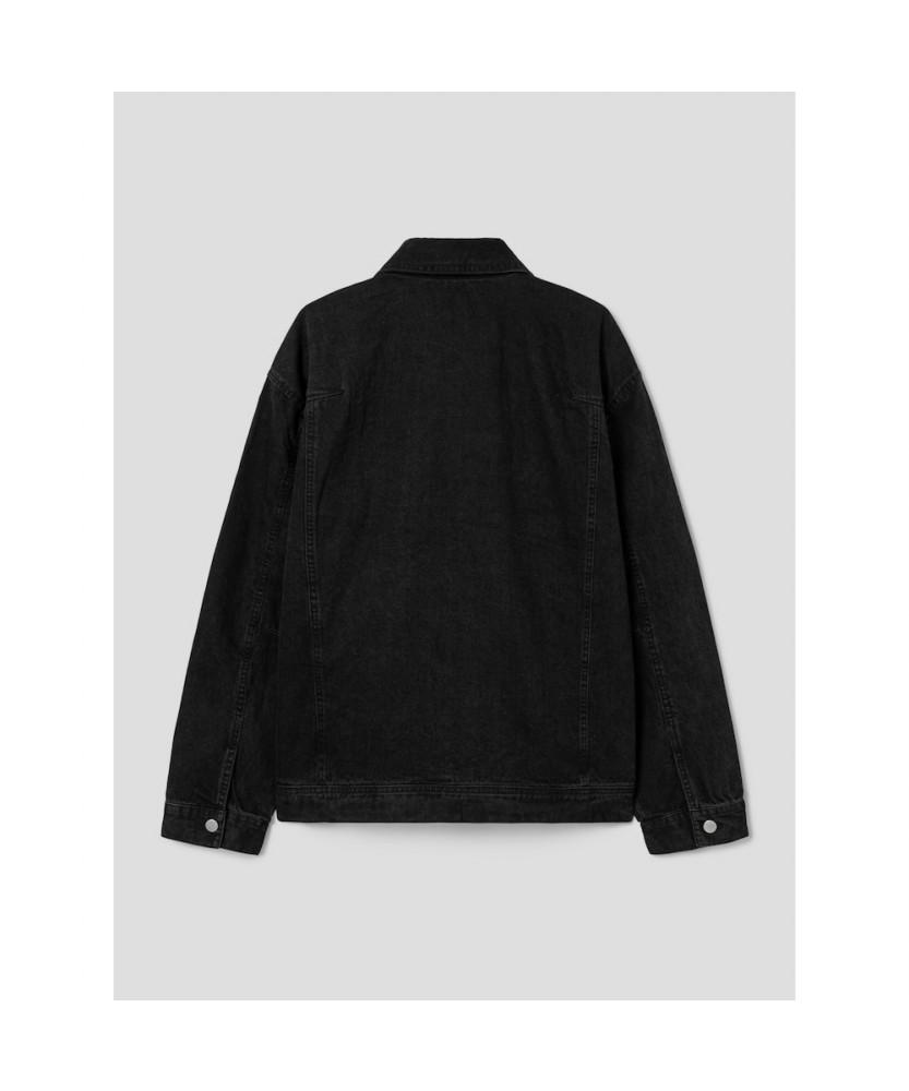 8Seconds Lightweight Denim Zip-Up Outerwear Black