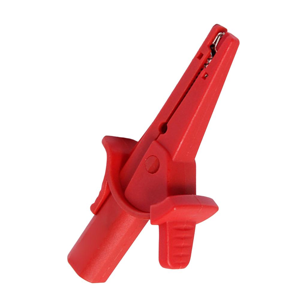 Battery Test Clip Alligator Clip Insulated 4Mm Banana Plug Clamp Multimeter Probe for Electrical Testing Solar Panel Car Battery