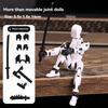 3d Printed 3rd Generation Dummy Lucky 13 Fully Articulated Action Figure Collectible Toy Stress Relief Tool Assembly Require