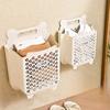 A Household Wall-mounted Dirty Clothes Basket, An Integrated Dirty Clothes Storage Basket, A Foldable Dirty Clothes Basket for The Bathroom