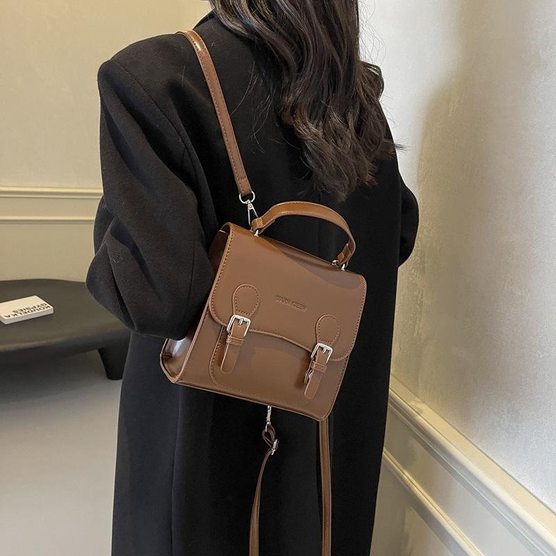 Autumn and Winter Retro Women's Backpack New Fashion Backpack Simple Casual Small Bag Women