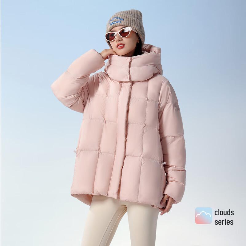 

Xuezhongfei Women s Cloud Series Short Hooded Down Jacket M