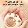 Hand Warmer Cat Paw Rechargeable Built-In Battery For Students Winer Fast Usb Heater Portable Warmer For Women'S Hand
