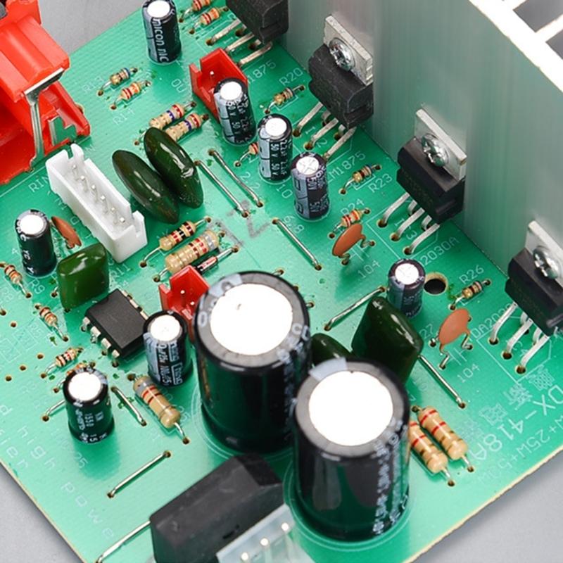 DX-418 Powerful 60W Subwoofer Amplifier Board High Powers 2.1 Channel 60Wx3 Power Amplifier Plate for  Speaker System