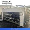 ZONESUN ZS-YKM3 Automatische Flexodrucker-Rillmaschine 3-Farben-Druckmaschine 3600 Bogen/h Wellpappkarton-Herstellungsmaschinen