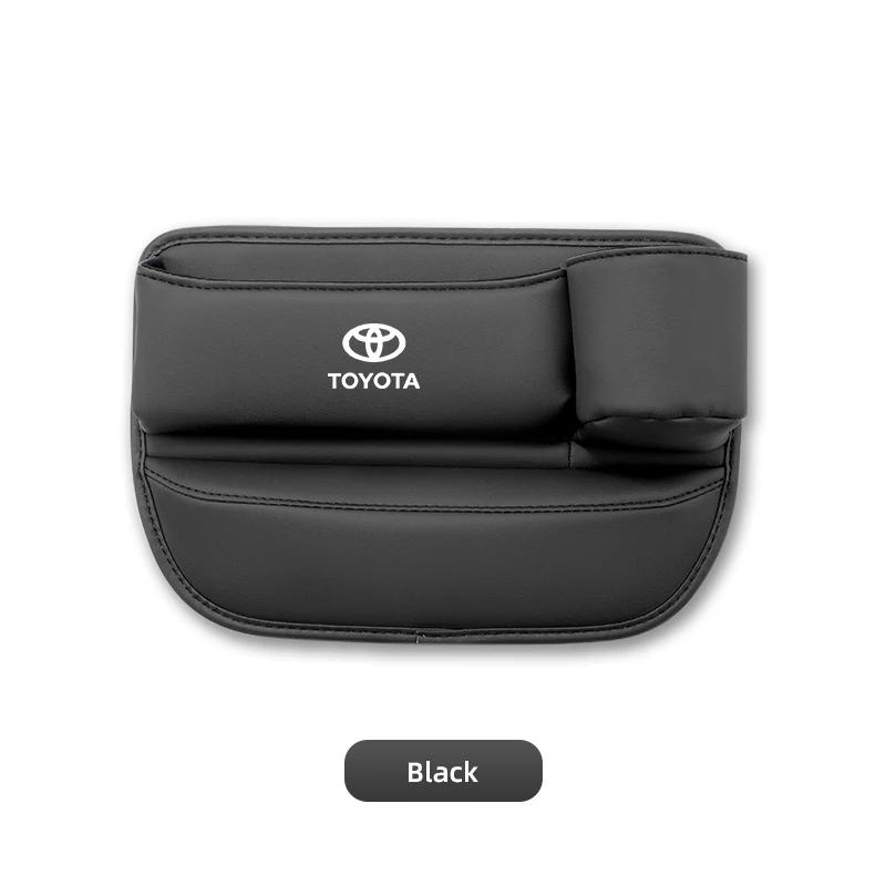 Pour Toyota NOUVEAU Sac de Rangement pour Siège de Voiture en Cuir PU Boîte Organisateur Multifonctionnelle pour Espace Gazoo Racing Corolla Crown Yaris Chr Auris Rav4