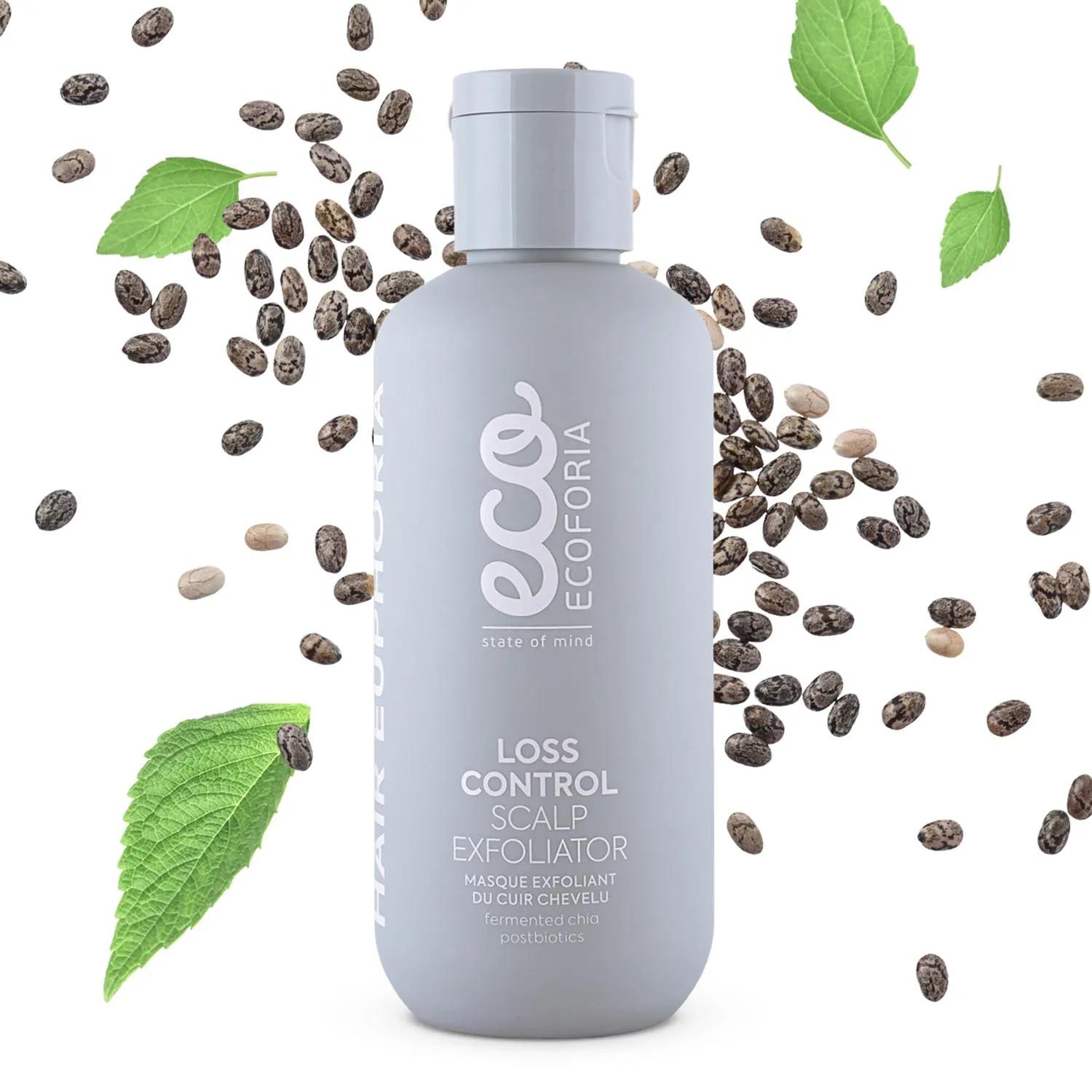 Ecoforia Liss Control Отшелушивающий скраб для кожи головы 200 мл