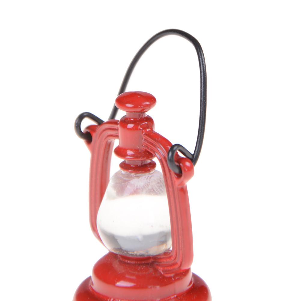 23mm*43mm 1 Pcs 1:6 Scale Retro Oil Lamp Dollhouse Miniature Toy Doll Food Kitchen Living Room Accessories 1PCS