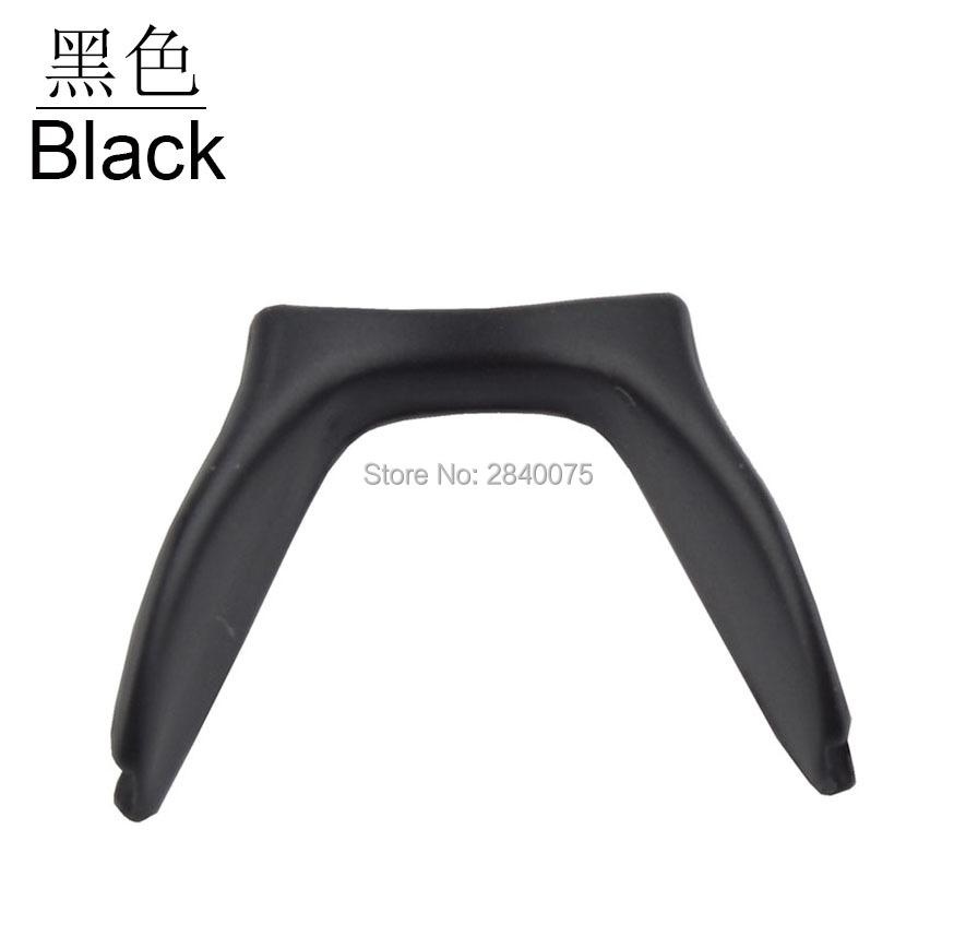

10pcs TR Eyeglasses Nose Pad Glasses Anti Slip Holder Blue Black Red Grey Brown чёрный