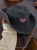 Heart Pink Lovely Wide Brim Hat For Women And Men Summer Sun Unisex Safety
