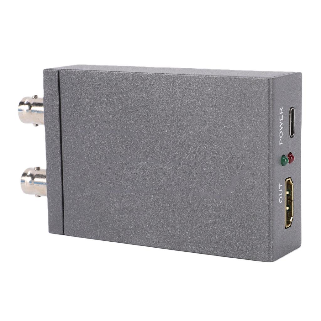 SDI zu HD Konverter mit SDI Loop Out Sound De-Embedder Unterstützung 3G SDI HD SDI Automatische Format Erkennung 1080P 60Hz für SDI
