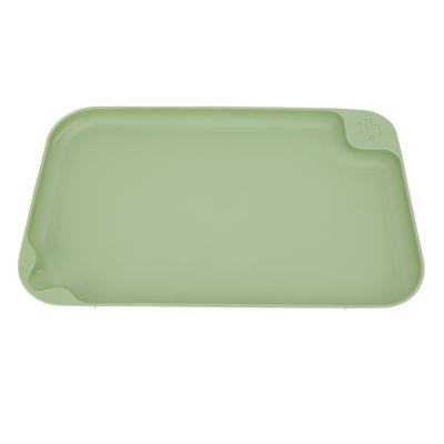 Cat Food Mat Raised Edges Pet Feeding Mat Prevent Overflow Dog Water Bowl Tray Anti Slip Base Pet