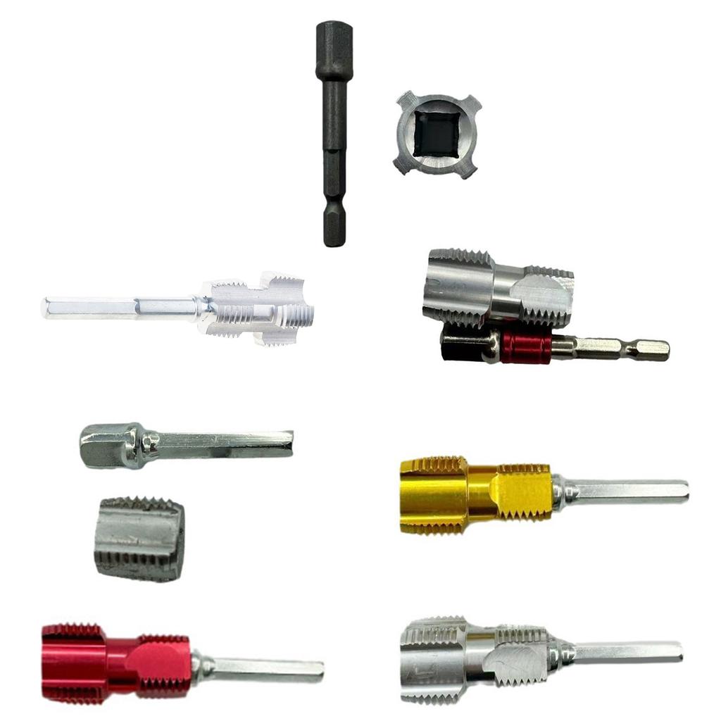 Electric Drill Adapter Hexagonal Shank Hole Opener 6.35mm Hexagonal Water Pipe Expansion Adapter Power Tool Parts