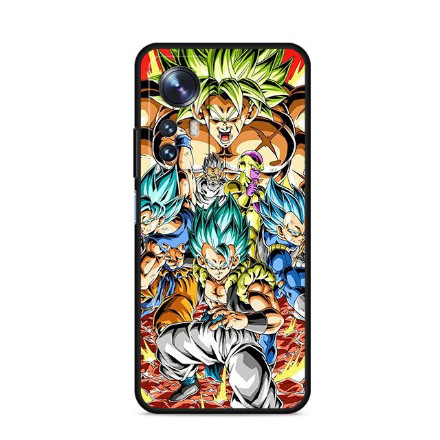 Anime Dragon Son Phone Case for Xiaomi Mi 10 10S 12S 11T 12 Pro 11 Lite 11X 10T 11i 12X G-Gokus Funda Capa TPU Soft Black Cover