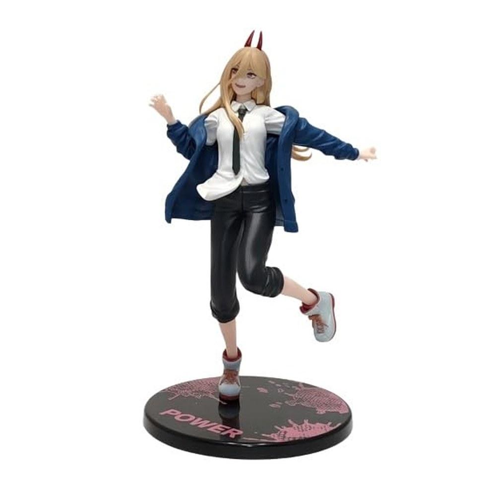 Taito Power Chainsaw Man Figure Ichiban Q Premium Choco Comic Jump Manga