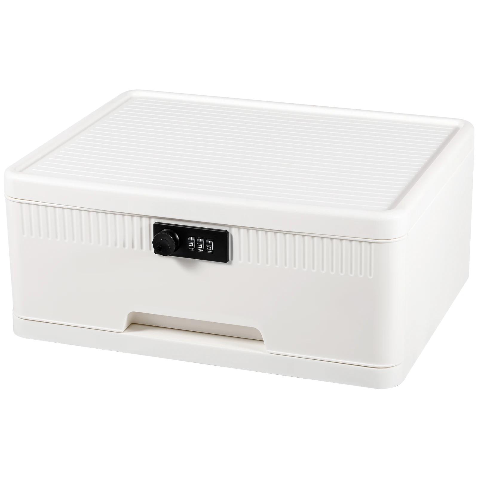 

Цифровий кодовий замок Сейф Ящичного типу Шафа для зберігання ліків Паспорти Файли Готівка Ювелірні вироби Конфіденційність Захист Футляр для зберігання