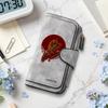 Stylish Raven Pattern Forever Long Wallet Fashion Portable Purse with Multiple Card Slots for Daily Use