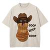 Camiseta ARC Raiders 100% Algodão Lavado Vintage para Homens/Mulheres