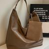 2024 Retro High-End Women's Tote: Fashionable, Simple, Large Capacity Shoulder Bag for Work and Commute