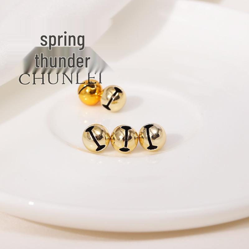 

8mm Colored Copper Bell Charm for Pet Collars & Christmas Decorations 8mm