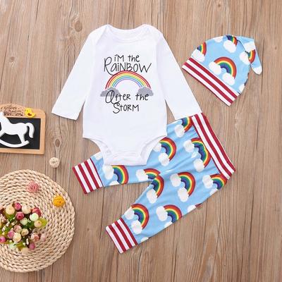 Newborn Infant Baby Girl Boy Clothes Jumpsuit Romper Bodysuit Pants Outfits Set