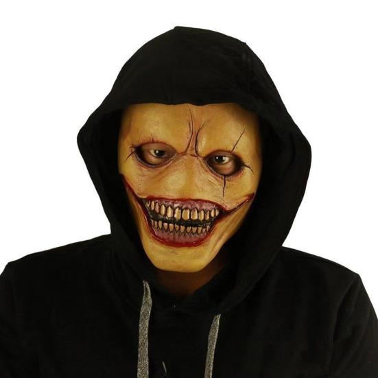 Halloween Clown Face Guard Universal Size Role-Playing Cosplay Face Guard Headpiece Horror Themed Party Props