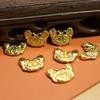 Fengshui Lucky Crab Wallet Charm Money-Biting Crab Ornaments Decor With "Daily Wealth" For Longevity Financial Stability