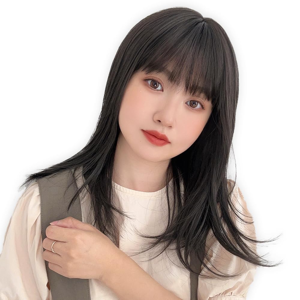 

Bare Skin Cool to the Full Wig [Brightlara] Wig, Touch, Semi-Long, Medium, Women s, Wig, hf1958-BC-M