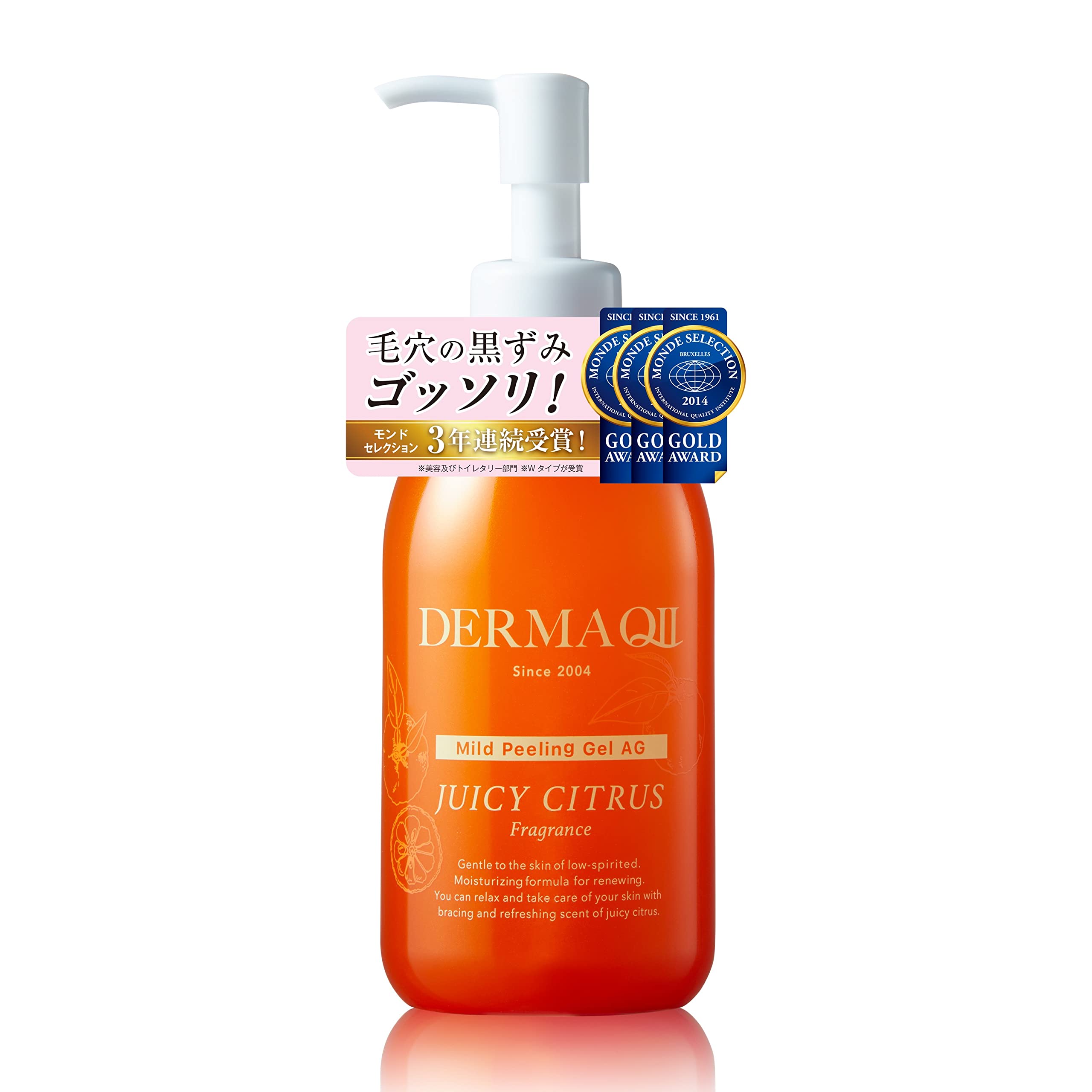 

Derma Q2 Mild Peeling Gel Juicy Citrus Contains Over Beauty Pore Pore Peeling Derma Q [Official] AG, Scent, 250g, 80% Ingredients, Peeling,