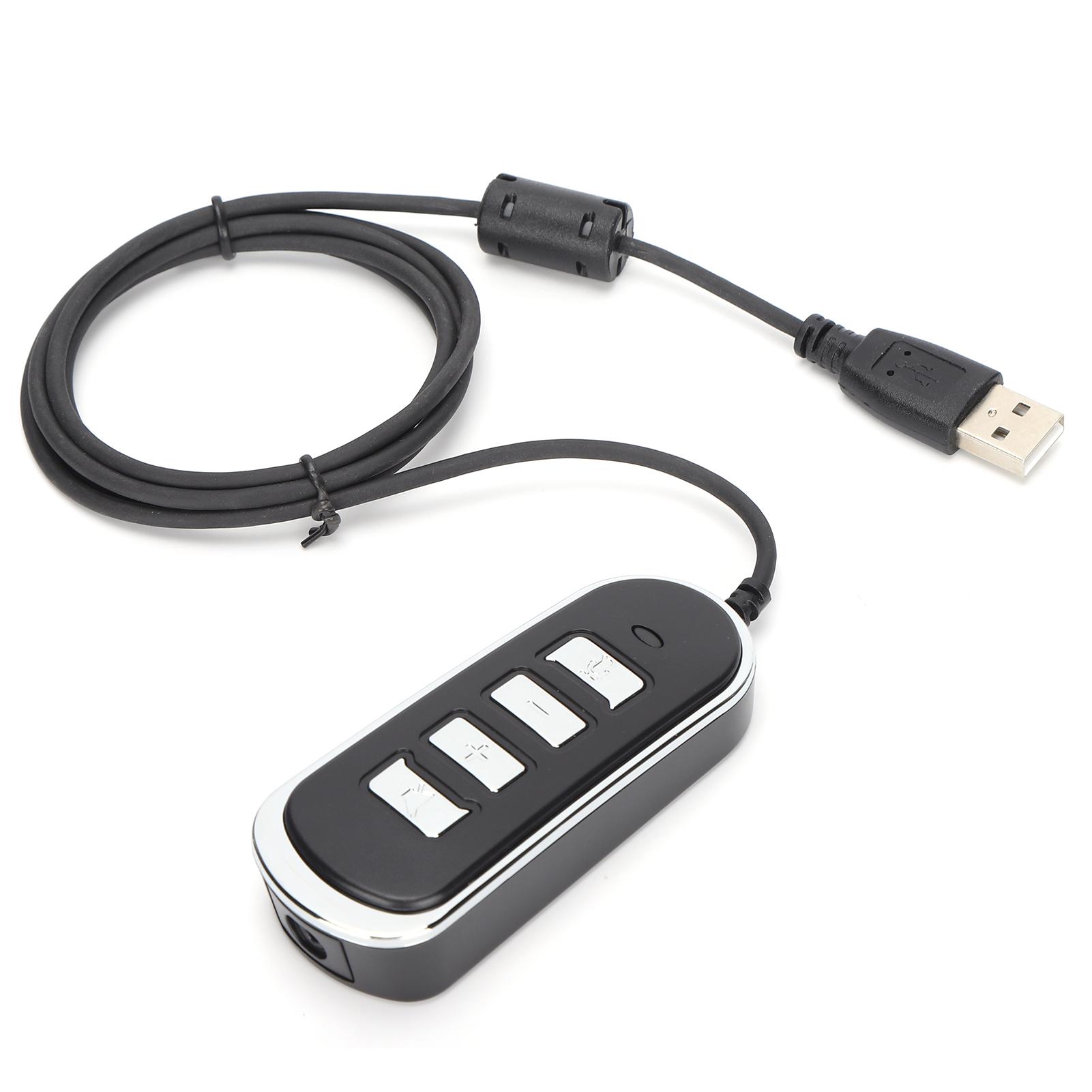 

Адаптер для гарнитуры колл-центра, проводной 3,5 мм, гнездо на USB-штекер, адаптер для гарнитуры колл-центра