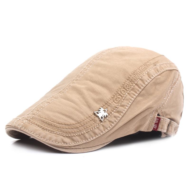 Șapcă de Bumbac Șapcă cu Limbă de Rață pentru Bărbați Pălărie de Soare de Primăvară și Vară Beretă Pălărie pentru Bărbați Femei