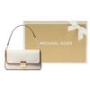MICHAEL KORS shoulder bag Bradshaw simple silhouette, exquisite metal parts, retro old flower printed all over, cowhide, armpit bag, hand bag, small