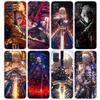 Fate Zero Stay Night Saber Phone Case For Samsung Galaxy A52 A51 A50S A32 A22 A12 A02S A72 A71 A31 A70 A30S Note 20 Ultra 10 Plu