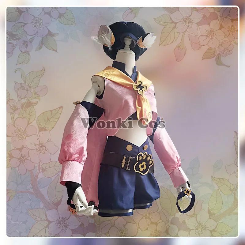 Game Impact Diona Katzlein Cosplay Costume Wig Cute Cat Neko Girl Gen Diona Cosplay Shin Outfits