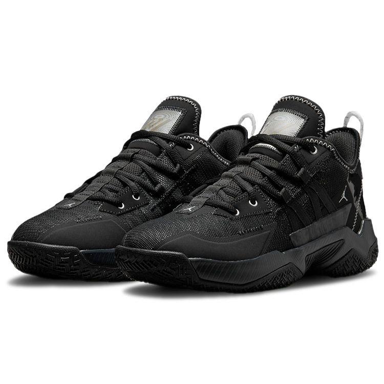 Air Jordan One Take 2 Black Metallic Silver Men Sneakers Anthracite CW2457-001