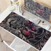 Black White Skull Gaming Mouse Pad Large Mousepad XXL Table Mat Anti-slip Keyboard Accessories Office Laptop Desk Mats Gamer Rug