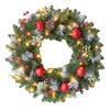 Front Door Wreath Comfortable Xmas Wreath Christmas Ball Wreath Unique For Hotel Office Front Door
