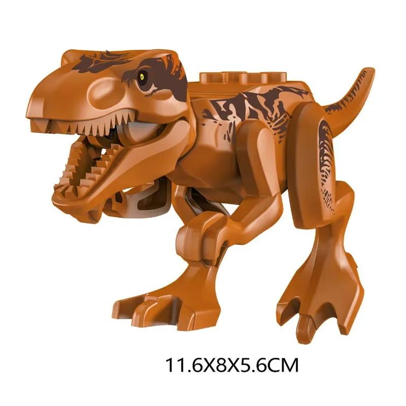 2025 Jurassic Dinosaurs World Park Spinosaurus Baryonyx Therizinosaurus Indominus Rex Building Blocks Bricks Kids Xmas Toys