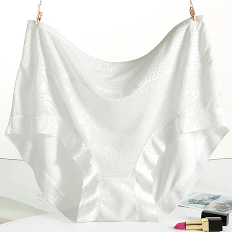 Large Size Women's High-waisted Underwear Is Soft and Breathable, Skin-friendly and Comfortable, Daily Panties