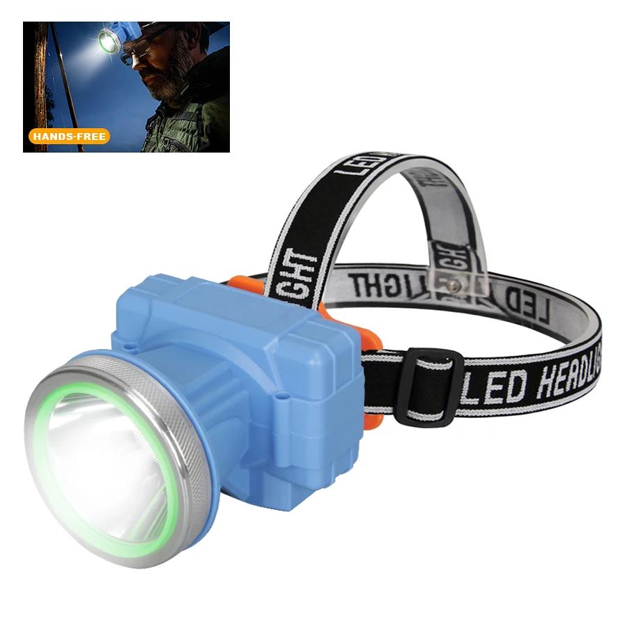 Portable LED Fishing Headlamps USB Rechargeable Powerful Head Flashlight Outdoor Waterproof Camping Tent Emergency Head Torch