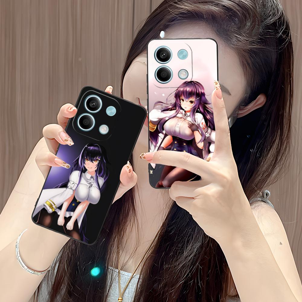 Azur Lane Azuma Mobile Phone Case for POCO F6 F5 F4 F3 F2 Pro GT C40 Colour Printing Protective Smartphone Pretty Cellphones