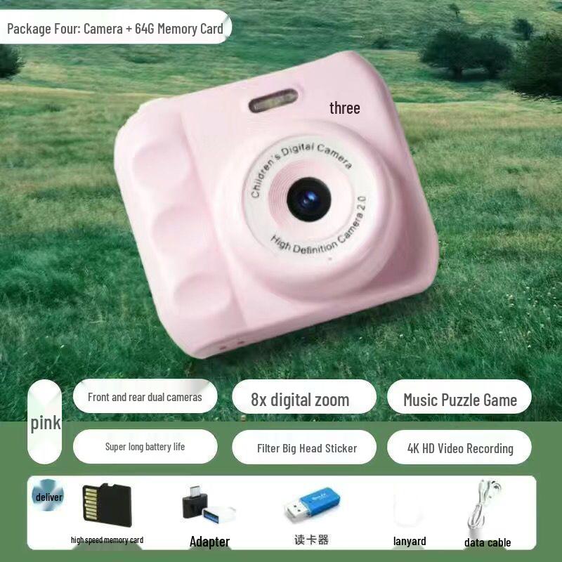 Appareil photo CCD rétro haute valeur Polaroid: Cadeau d'anniversaire parfait, Haute résolution & Portable pour les voyages